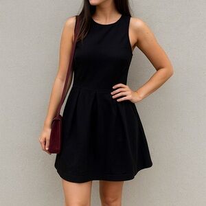 Sunday Best Black Mini Dress